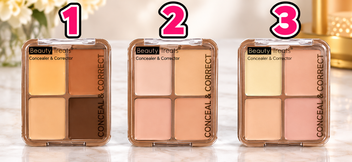 Beauty Treats Conceal & Correct Concealer Cream Palette