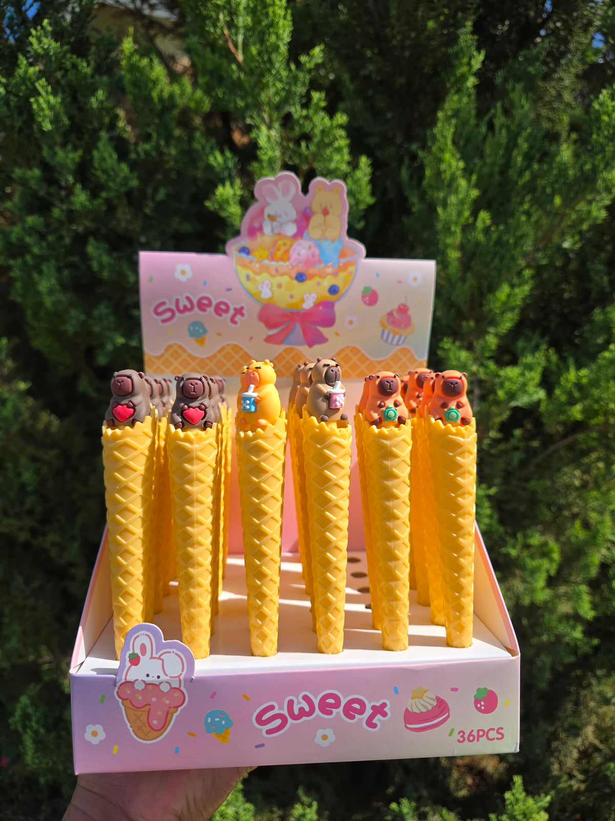 π¦ Capybara Sweet Ice Cream β Set of 36