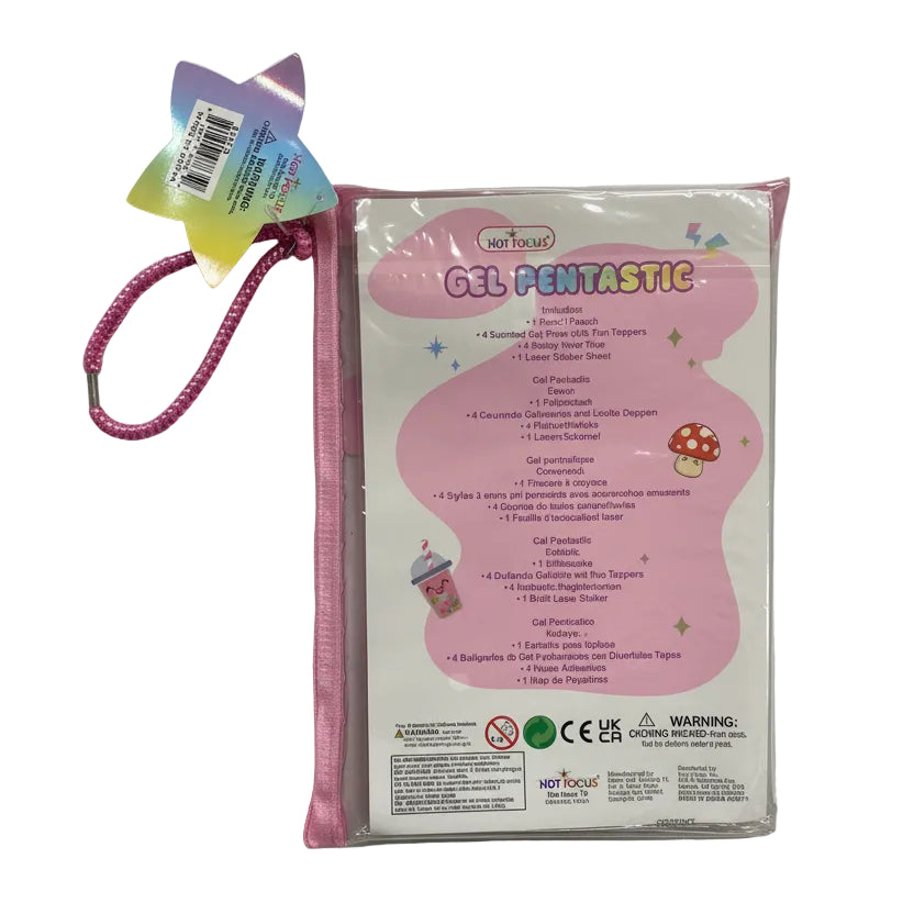 Funtastic Gel Pen & Sticky Note Tabs Stationery Gift Set