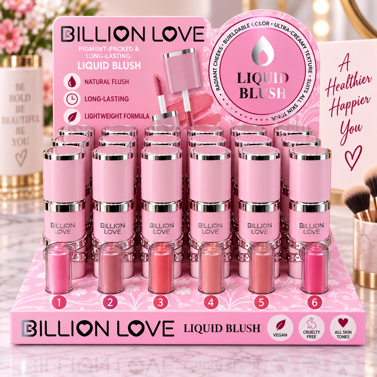 Billion Love Liquid Blush