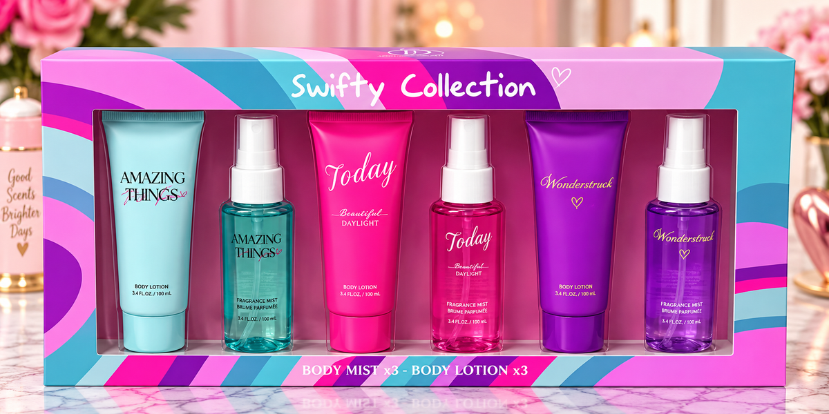 Swifty Collection β 6-Piece Body Mist & Lotion Gift Set