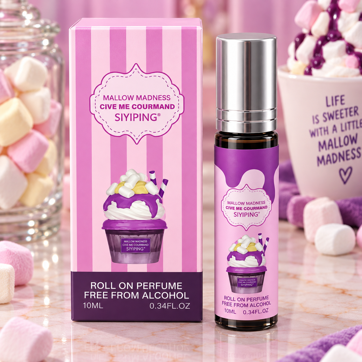 Mallow Madness Roll-On Perfume Oil – 10ml