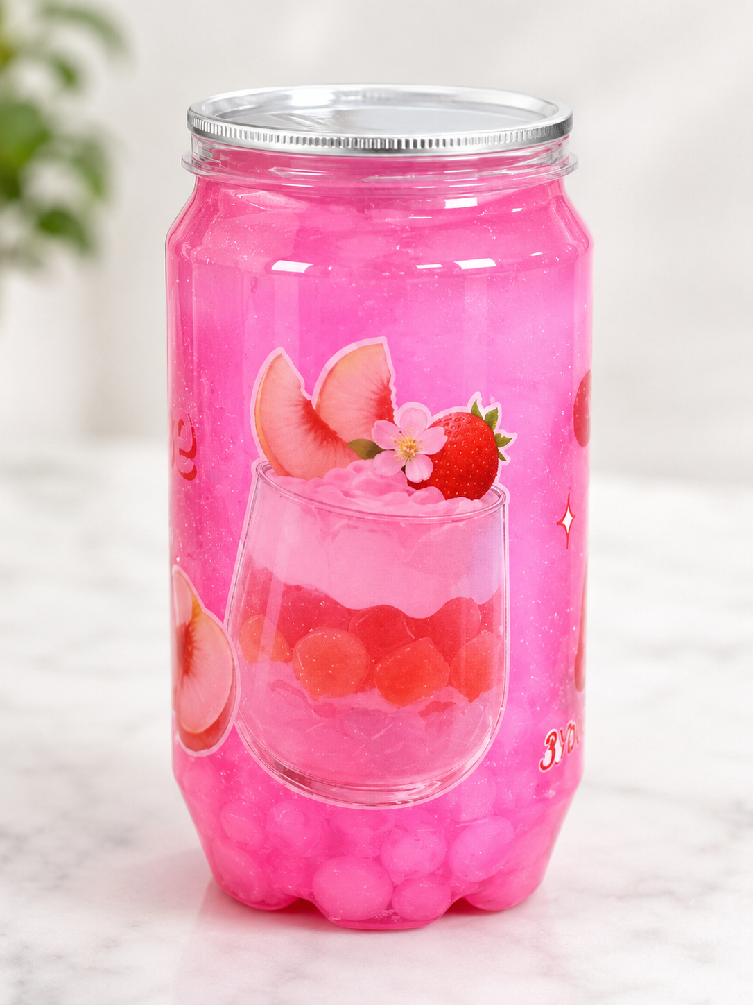 Peach Bubble Slime
