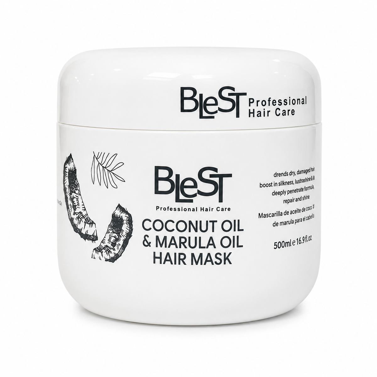 Coconut Oil & Marula Oil Hair Mask