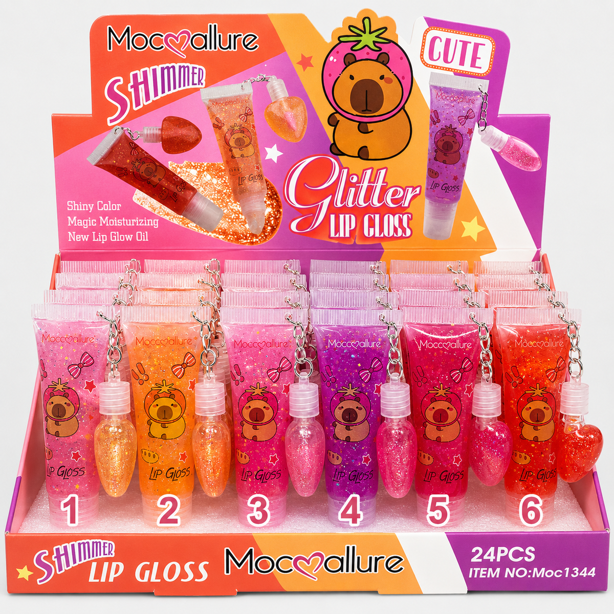 Capybara Glitter Gloss