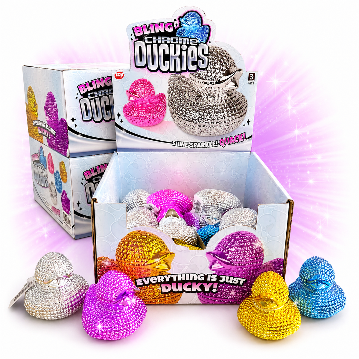 Bling Chrome Duckies