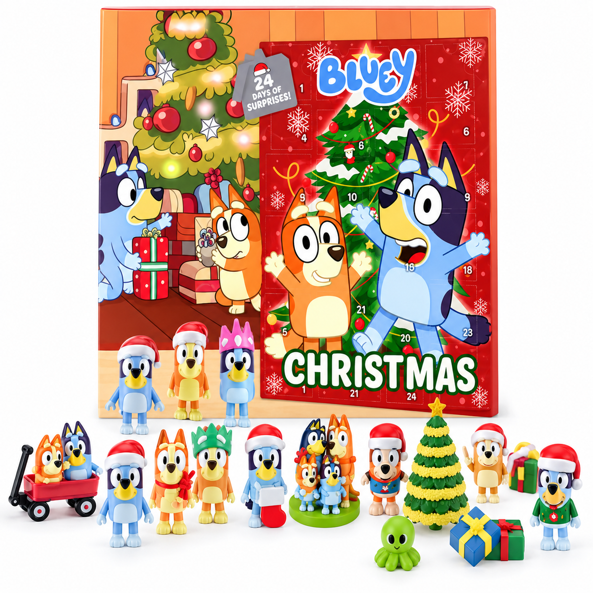 Bluey Christmas 24-Day Advent Calendar