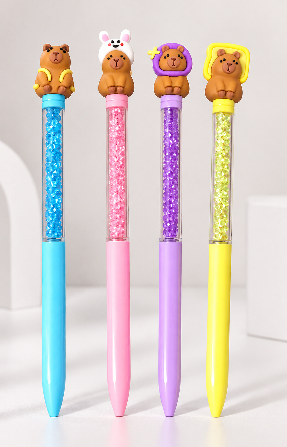 Fashion Character Glitter Pens
