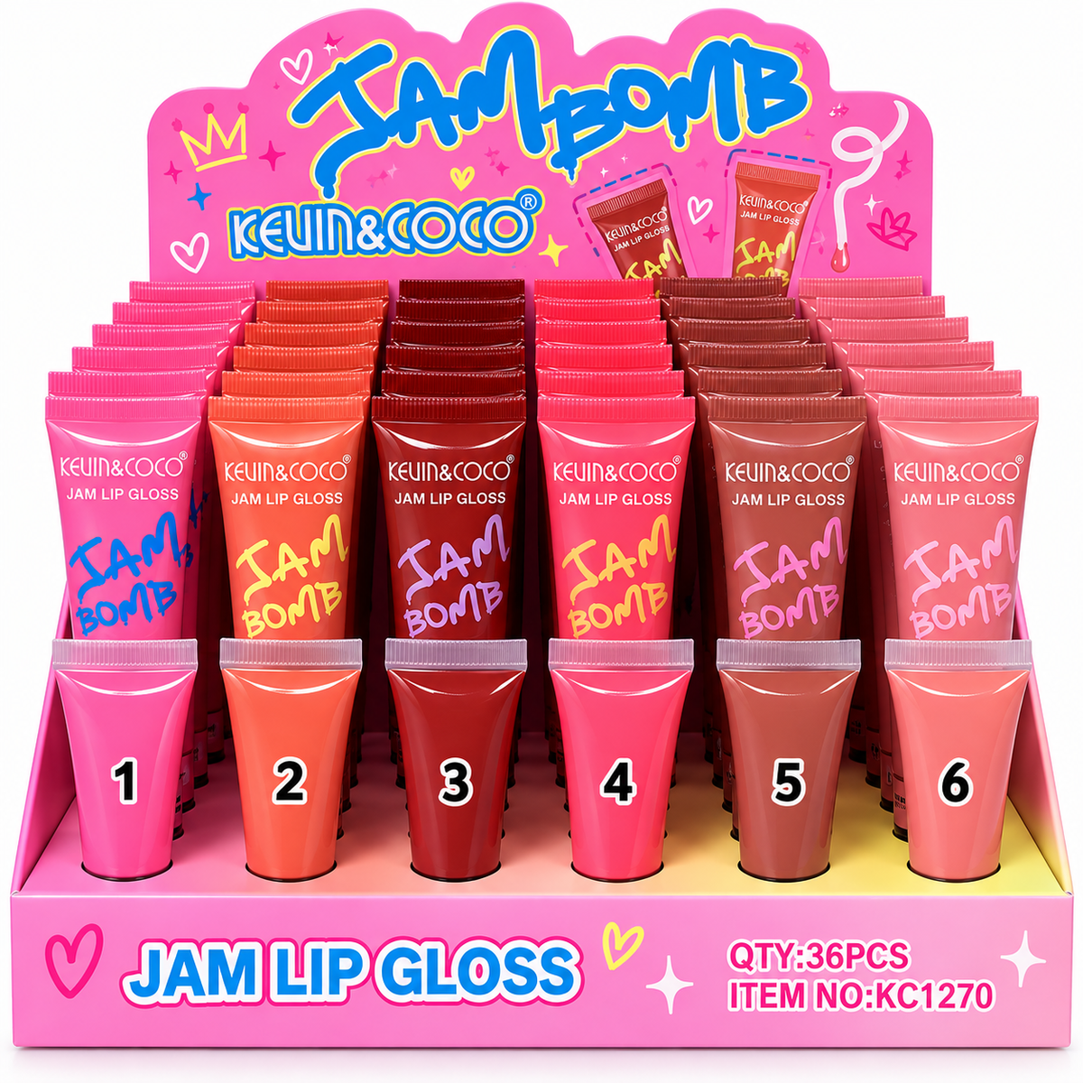 Jam Bomb Lip Gloss