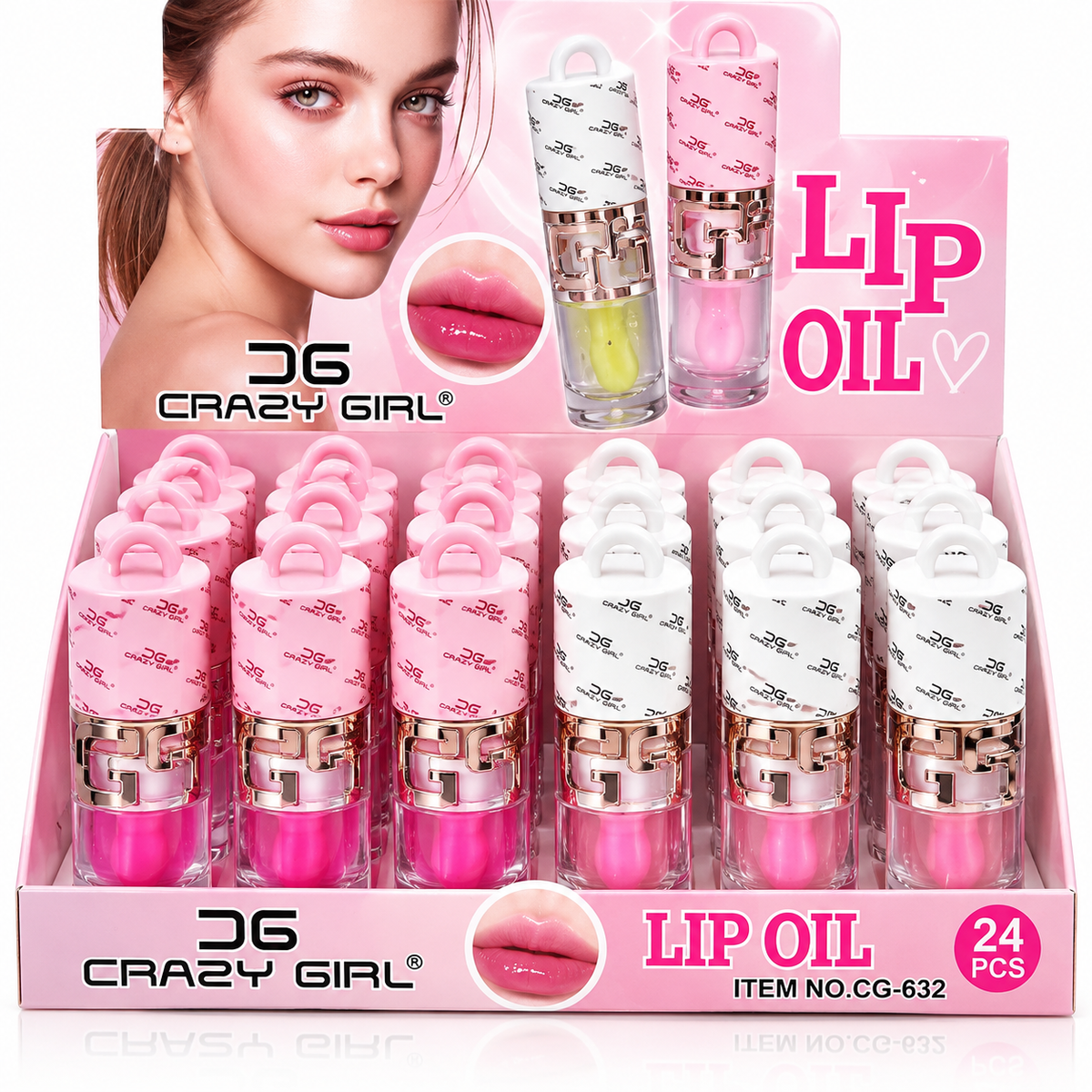 Crazy Girl Lip Oil – Moisturizing High-Shine Gloss