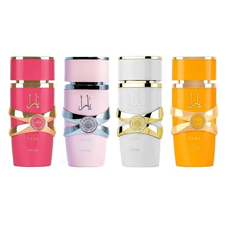 Lattafa Yara Collection – 4 × 5 ml Eau de Parfum Gift Set for Women