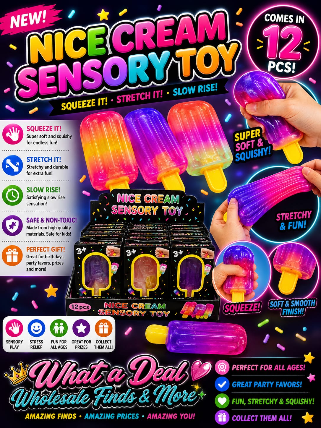 Nice Cream Sensory Toy 🍦✨