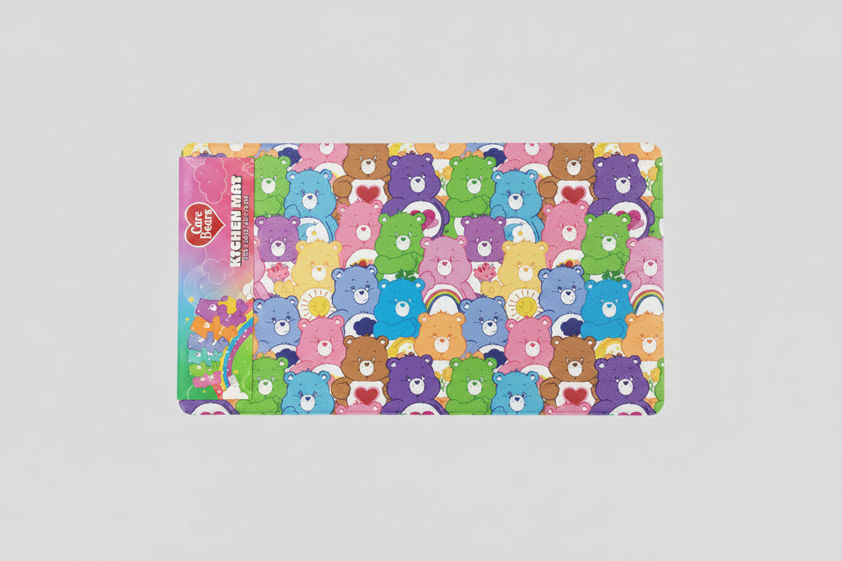 Large Character Kitchen Mat – Care Bears & Strawberry Shortcake 18" x 30"