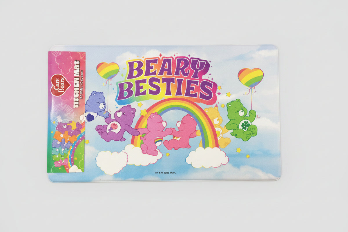 Large Character Kitchen Mat – Care Bears & Strawberry Shortcake 18" x 30"