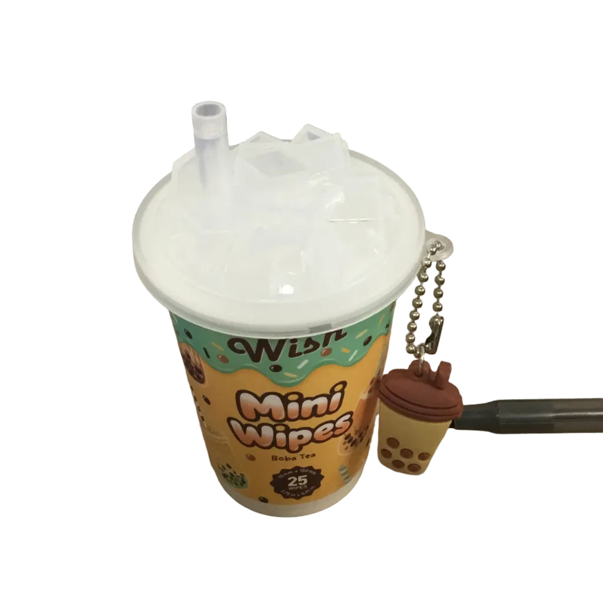 Wish Mini Wipes & Keychain 🍦