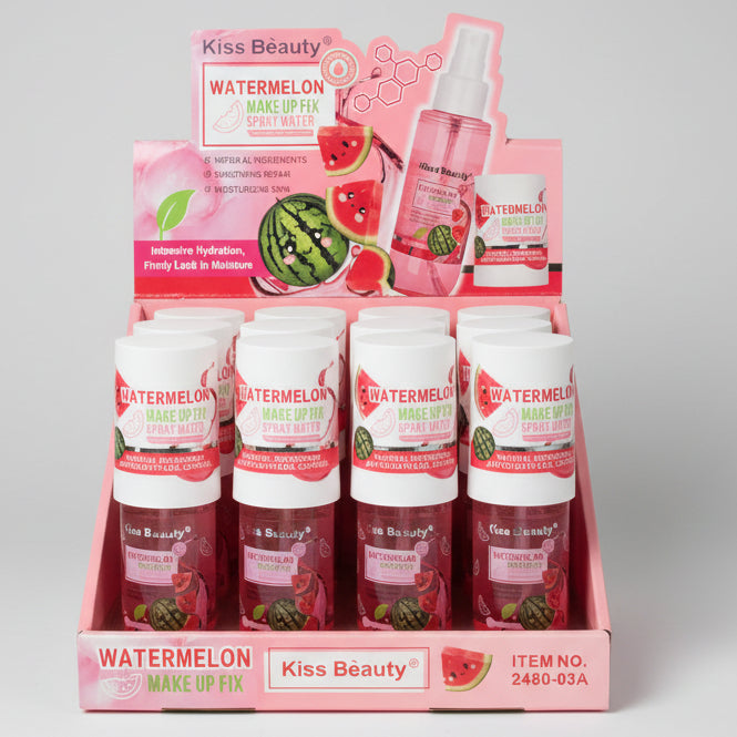 Kiss Beauty Watermelon Makeup Fix Spray Water – 150ml
