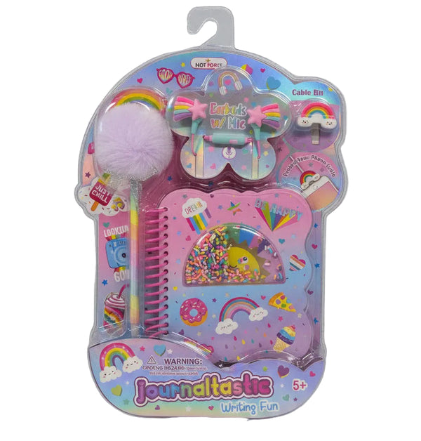 Hot Focus Journaltastic Writing Fun Stationery Gift Set – Rainbow Edition