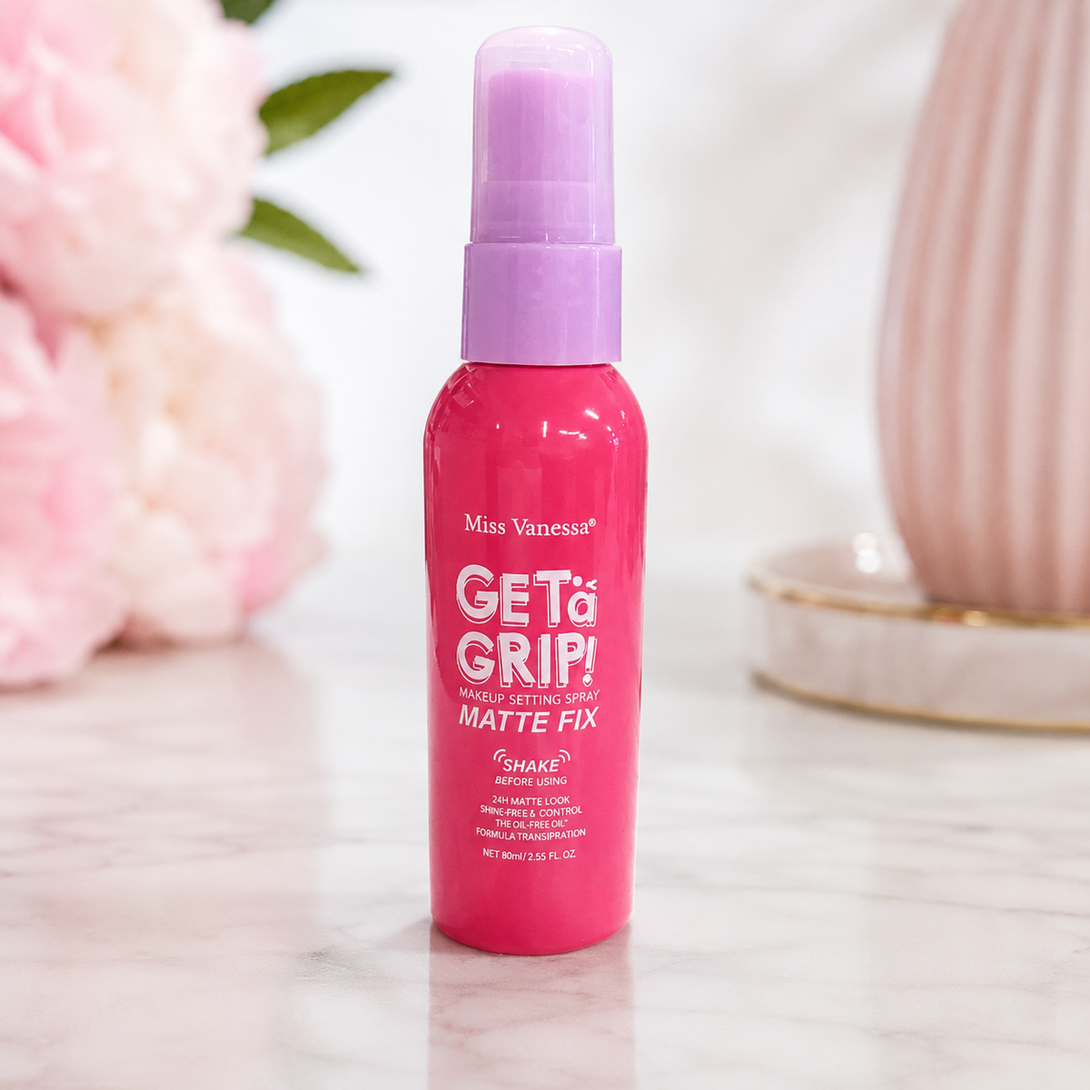 Miss Vanessa Get a Grip! Matte Fix Makeup Setting Spray