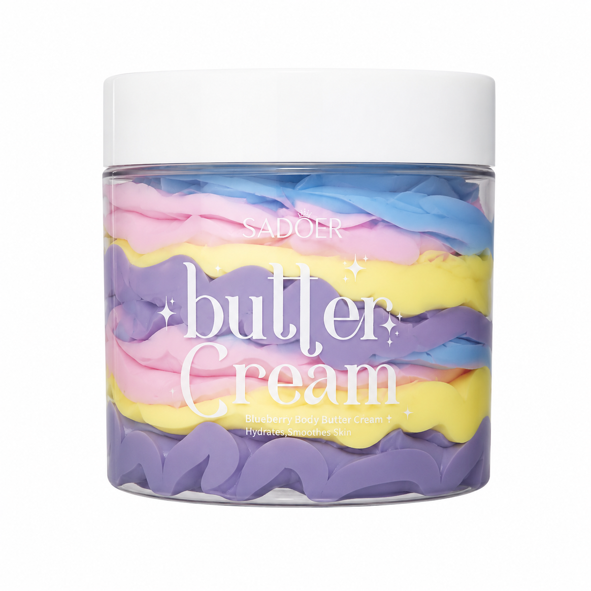 SADOER Butter Cream – Blueberry Body Butter (180g)