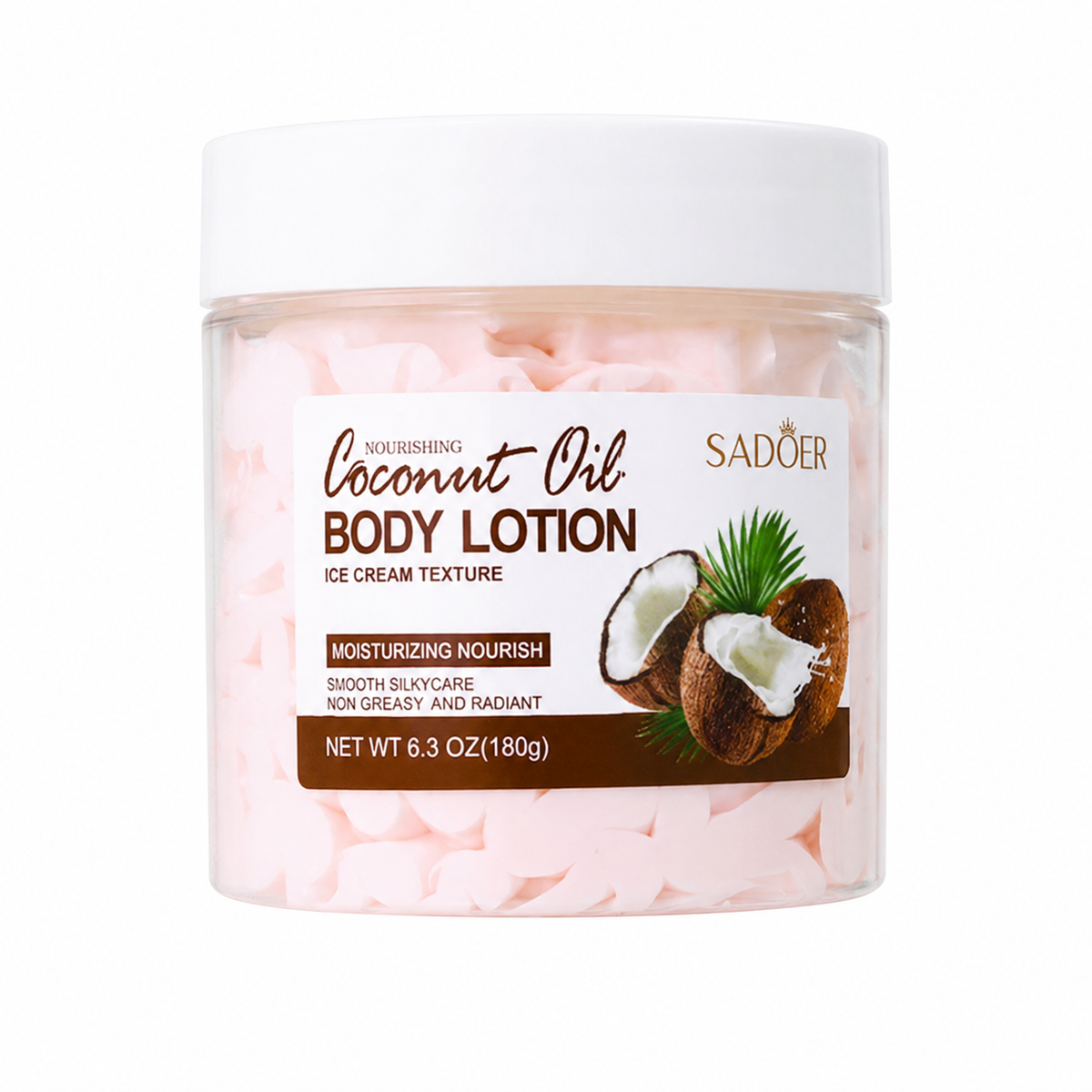 SADOER Coconut Oil Body Lotion