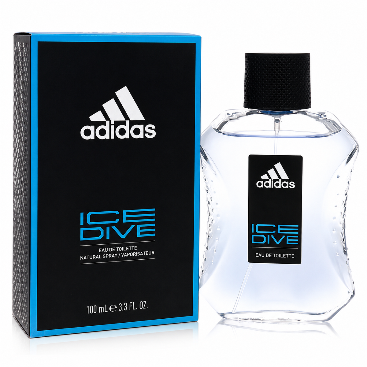 Adidas Men's Ice Dive EDT Spray 3.3 oz