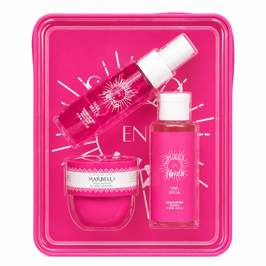 Solo En Ibiza MarBella 4-Piece Gift Set, Body Butter, Mist and Bubble Bath