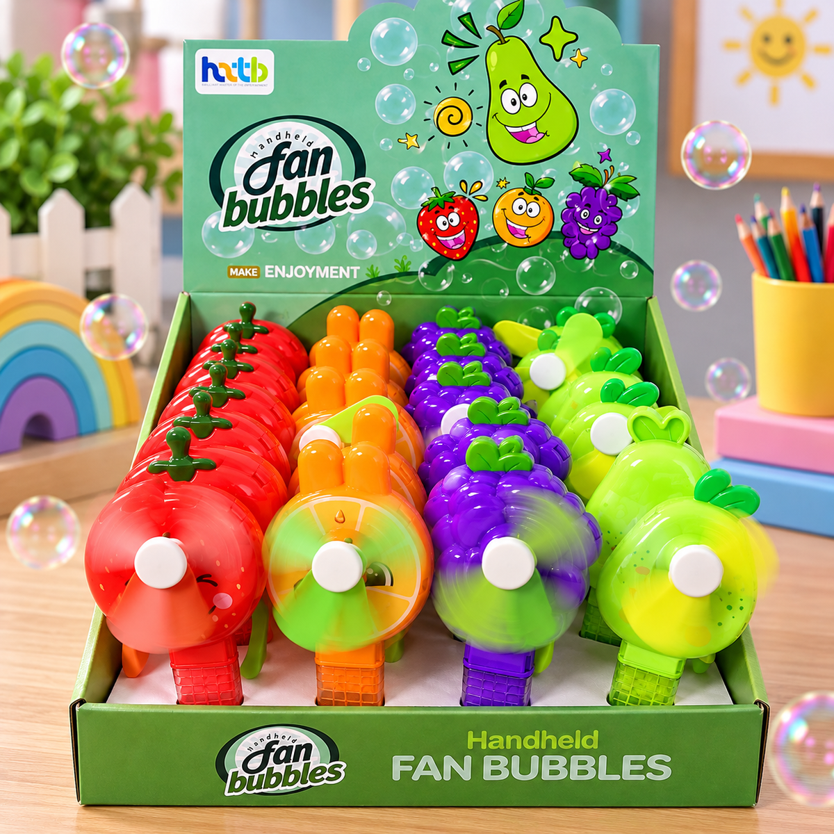 Fruit Bubble Fan