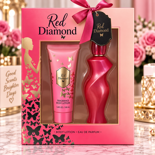 Red Diamond – Eau de Parfum & Body Lotion Gift Set