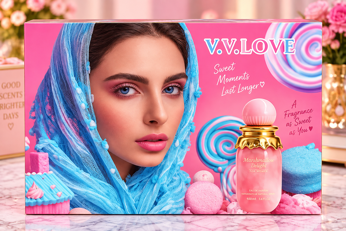 V.V.LOVE Blush – 5-Piece Fragrance & Body Care Gift Set