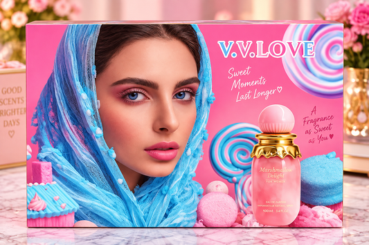 V.V.LOVE Blush – 5-Piece Fragrance & Body Care Gift Set