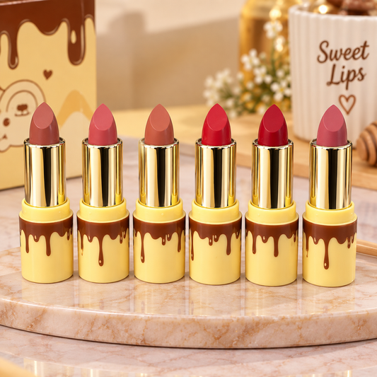 Bear-Shaped Lipstick Set