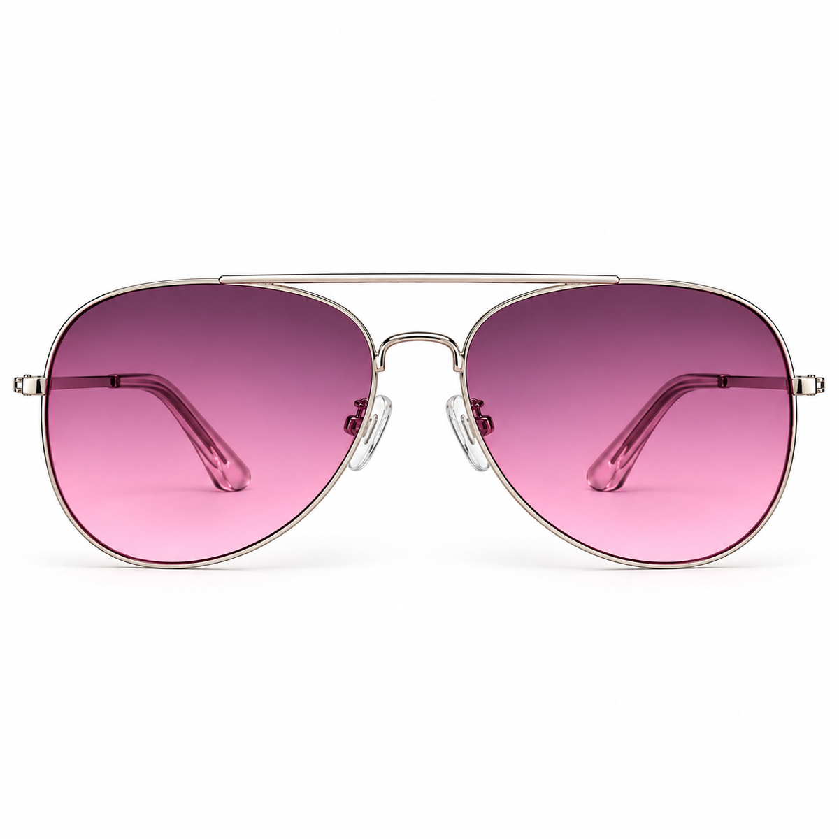 🕶️ Gold Aviator Gradient Sunglasses- A425t
