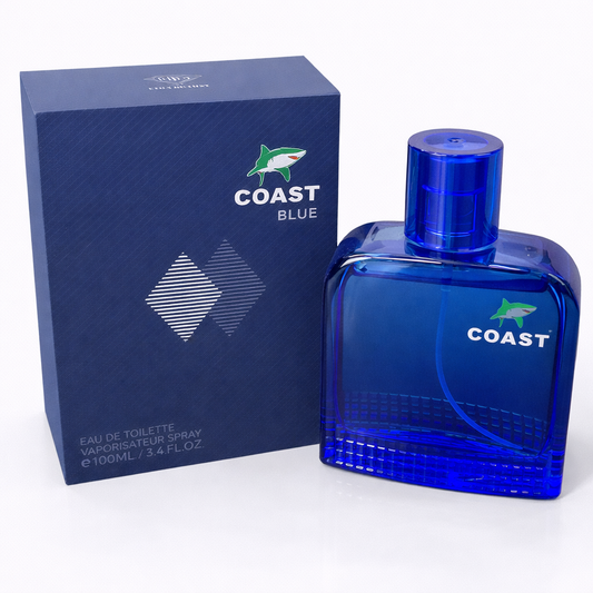 🌊 Coast Blue Eau de Toilette
100ML / 3.4 FL.OZ