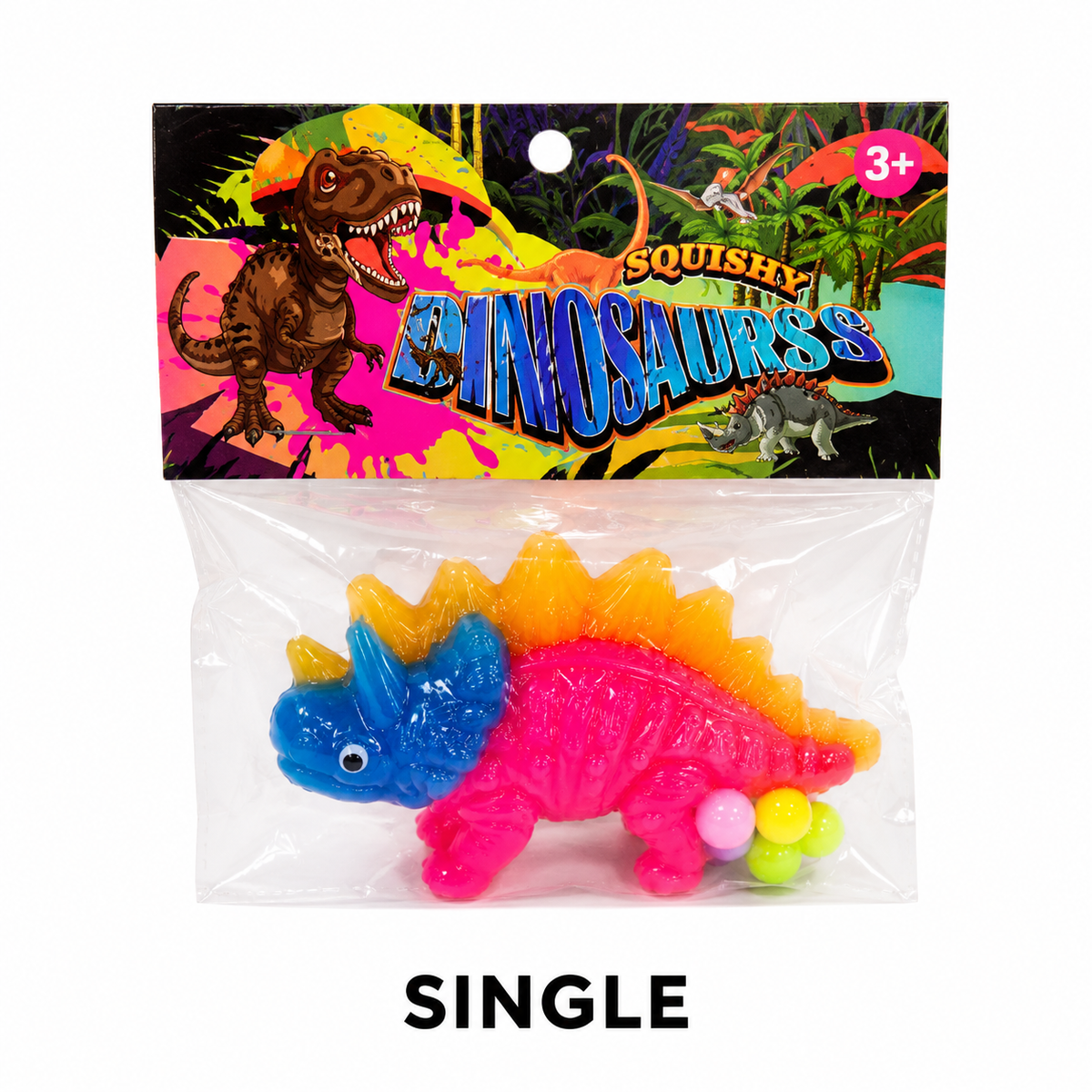 Squishy Dinosaur Sensory Toy 🦖✨