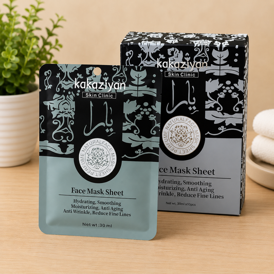 Asad-Inspired Face Mask Sheet – Hydrating & Smoothing (30 ml)