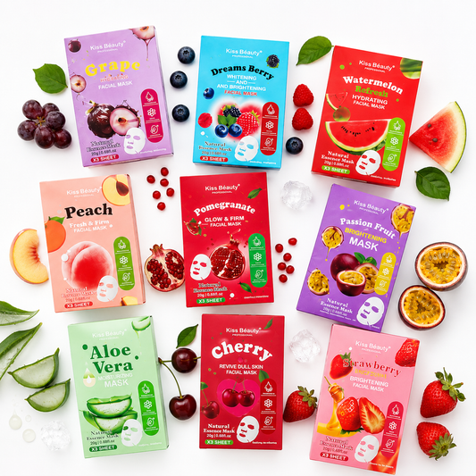 Kiss Beauty Fruit Collection Facial Sheet Masks