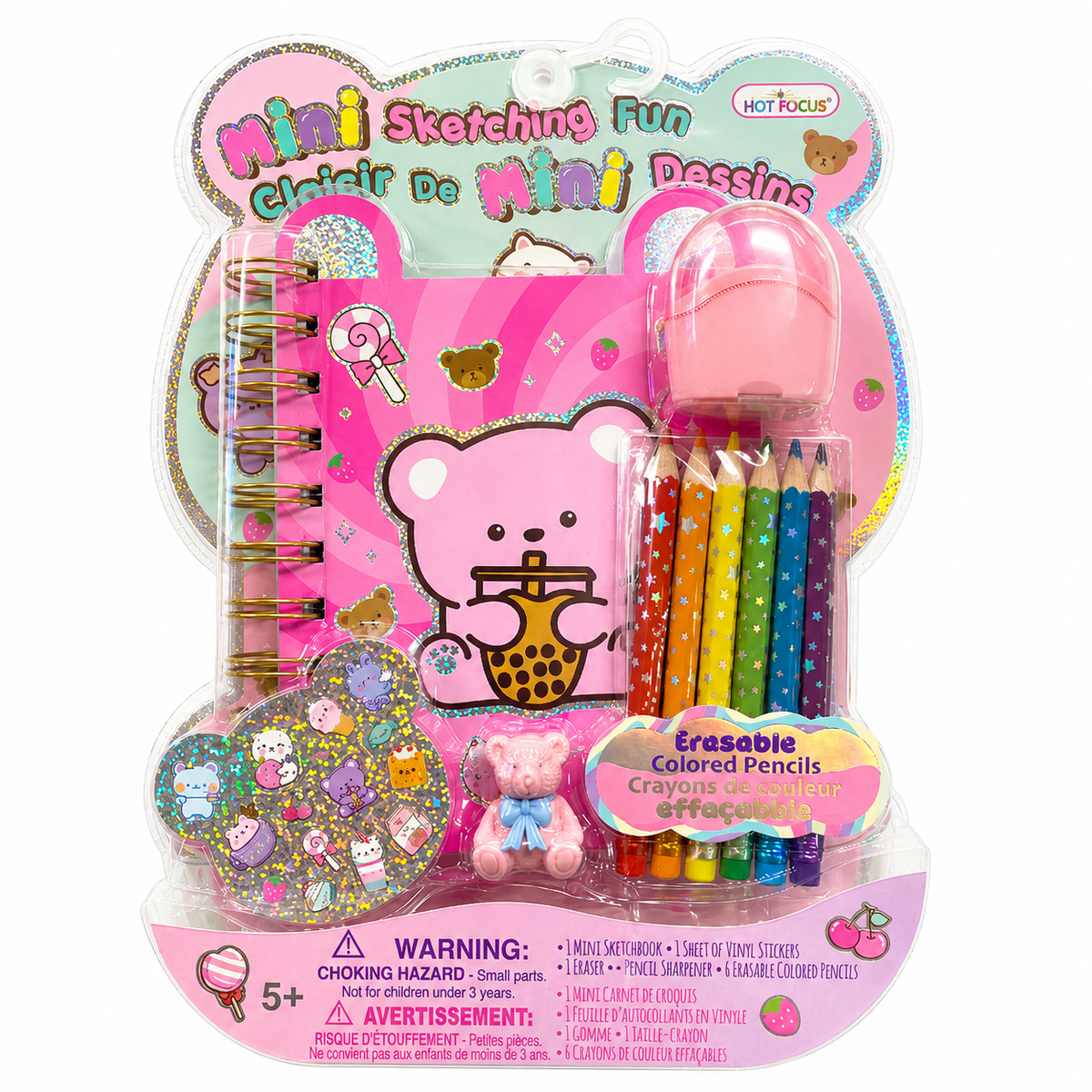 Hot Focus Mini Sketching Fun Stationery Gift Set