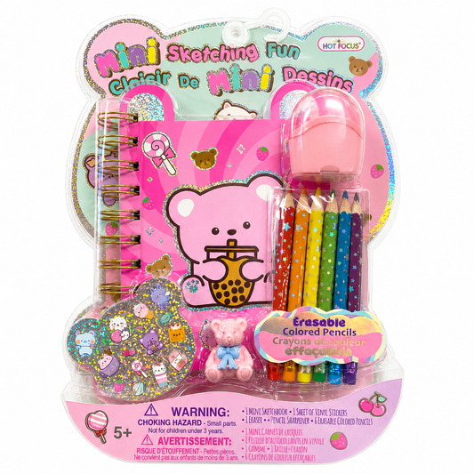 Hot Focus Mini Sketching Fun Stationery Gift Set