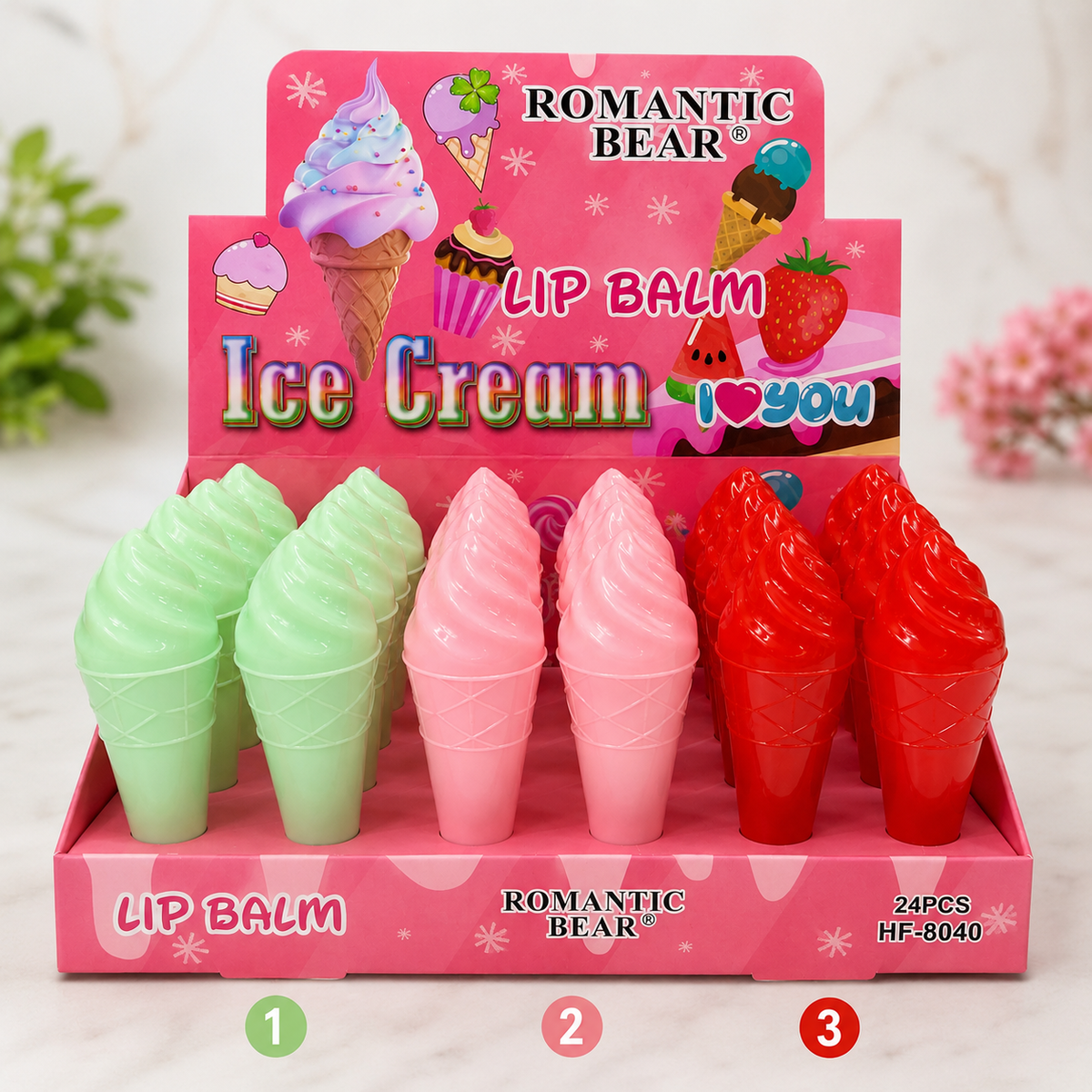 Ice Cream I ❤️ You Lip Balm