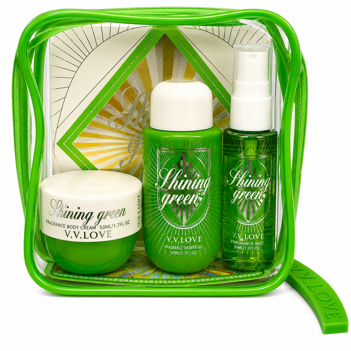 V.V. Love Shining Green 3-Piece Fragrance Gift Set