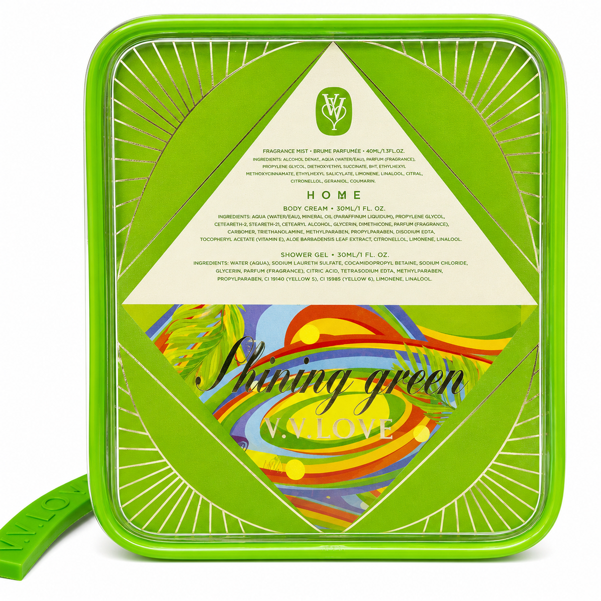 V.V. Love Shining Green 3-Piece Fragrance Gift Set