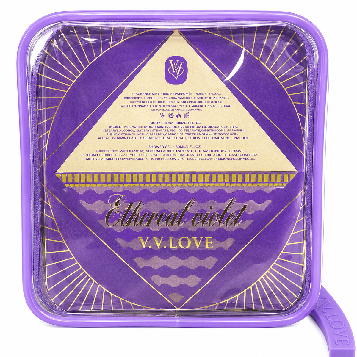 V.V. Love Ethereal Violet 3-Piece Fragrance Gift Set