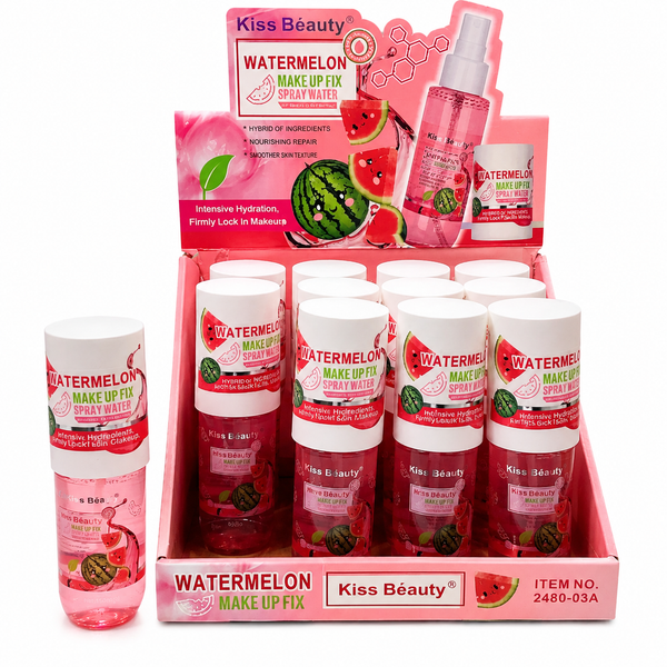 Kiss Beauty Watermelon Makeup Fix Spray Water – 150ml