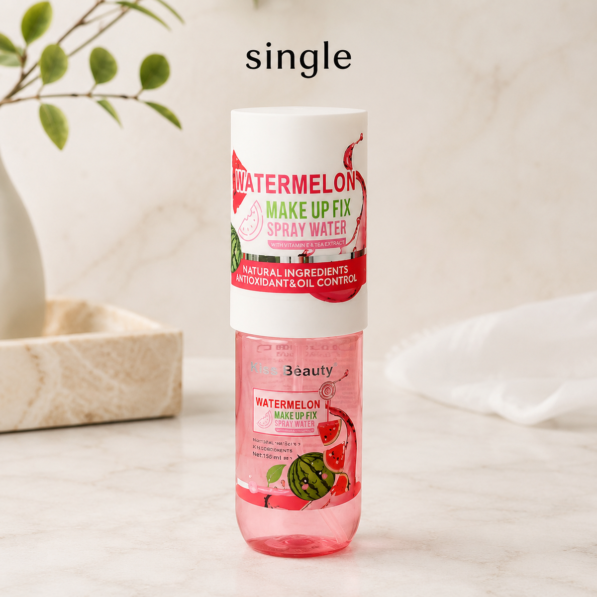 Kiss Beauty Watermelon Makeup Fix Spray Water – 150ml