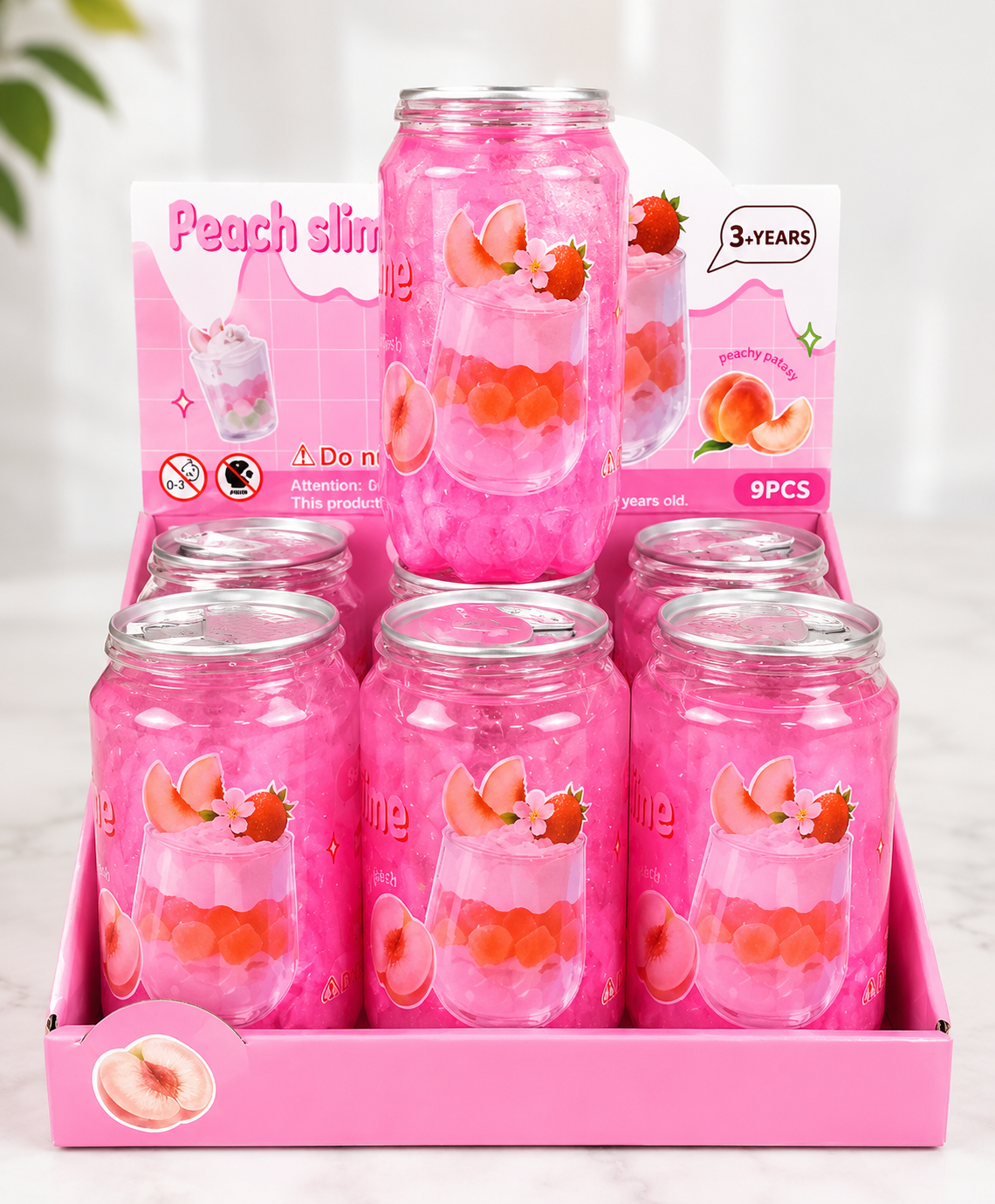Peach Bubble Slime