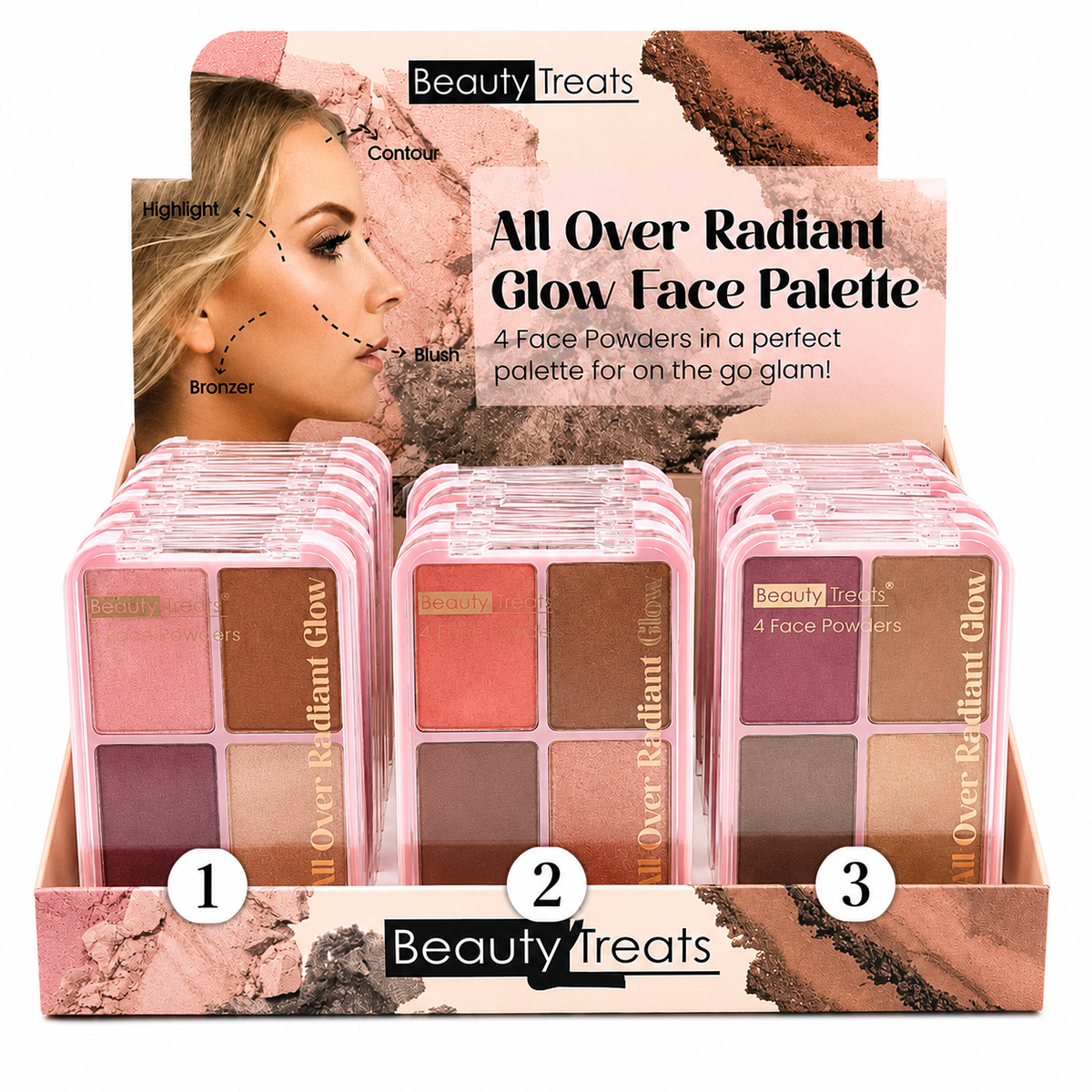 Beauty Treats All Over Radiant Glow Face Palette