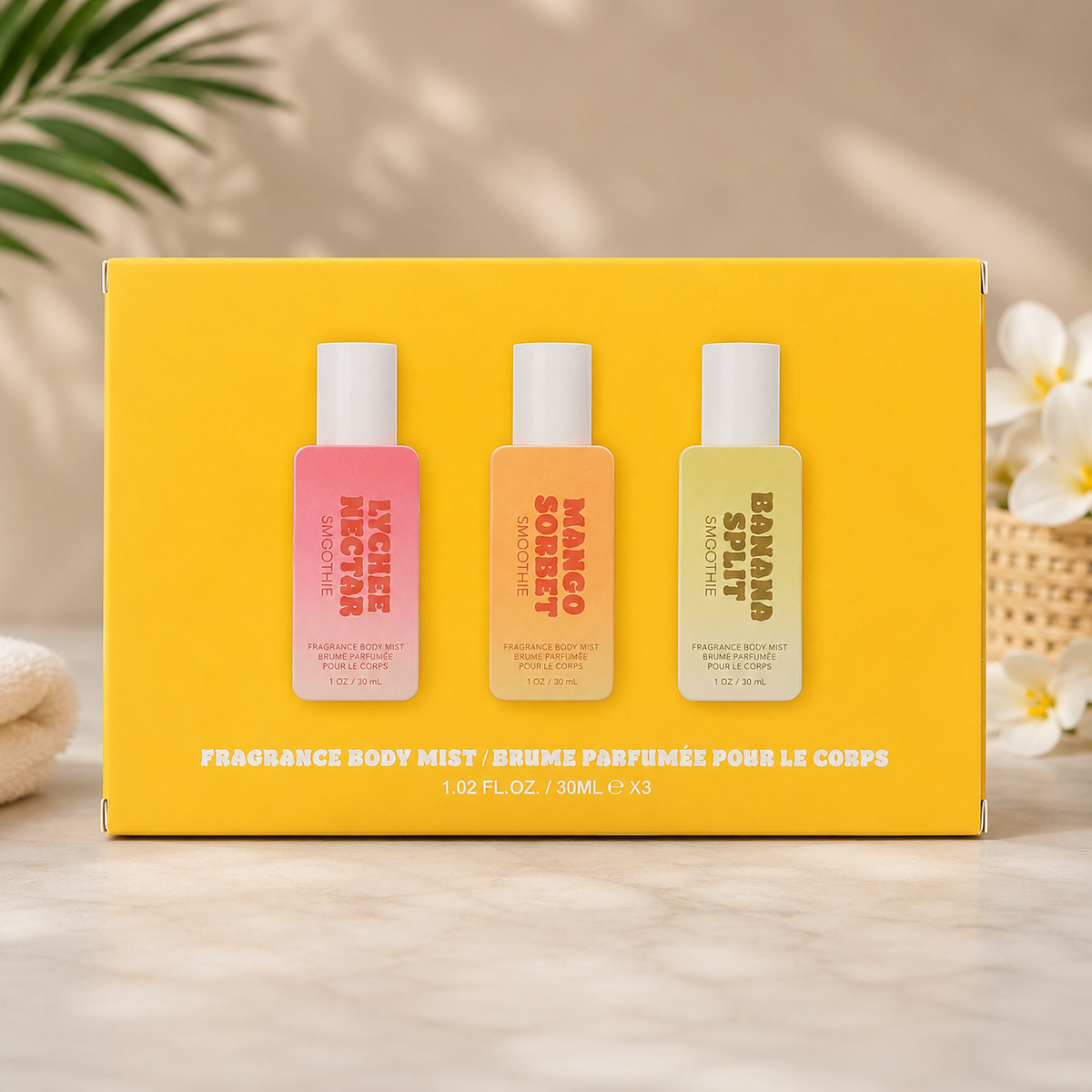 Tropical Body Mist Gift Set – 3-Piece Fragrance Collection
