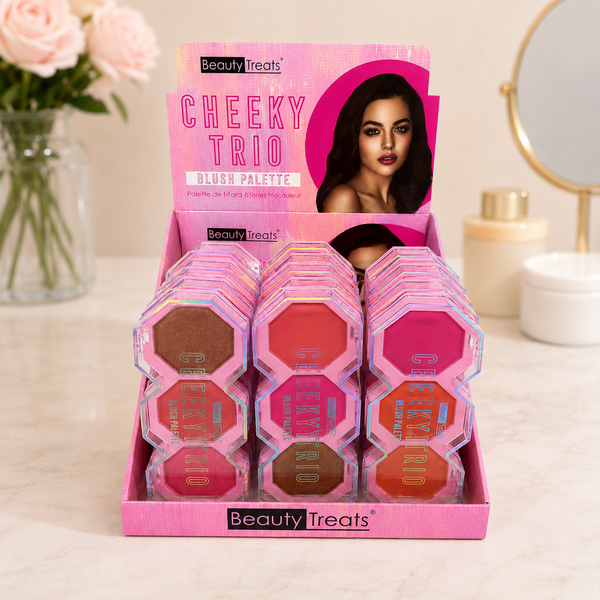 Beauty Treats Cheeky Trio 3-Color Blush Palette