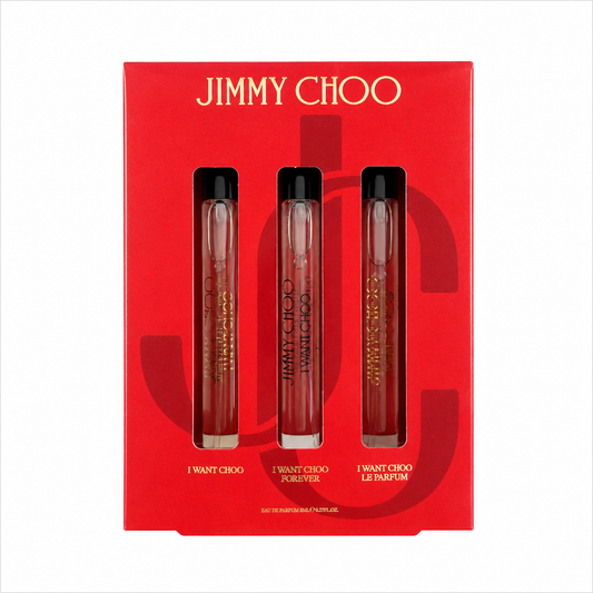 I WANT CHOO by Jimmy Choo | Gift Set 3 Mini Pcs: 0.33 Oz-10 ml each (Original)