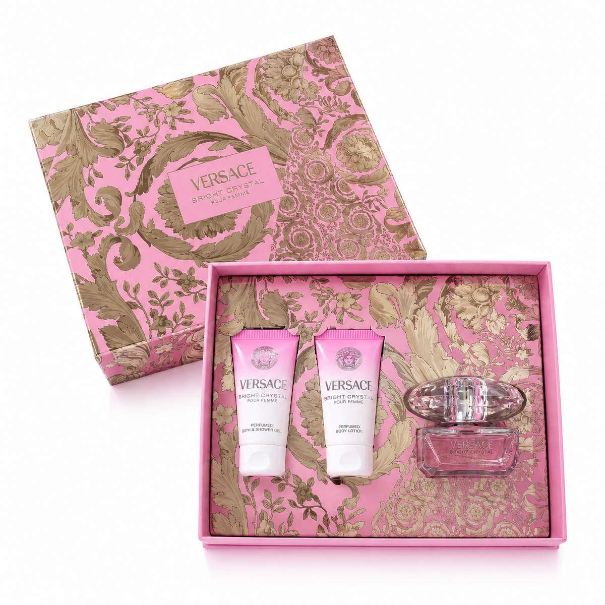 Versace Bright Crystal Perfume Gift Set